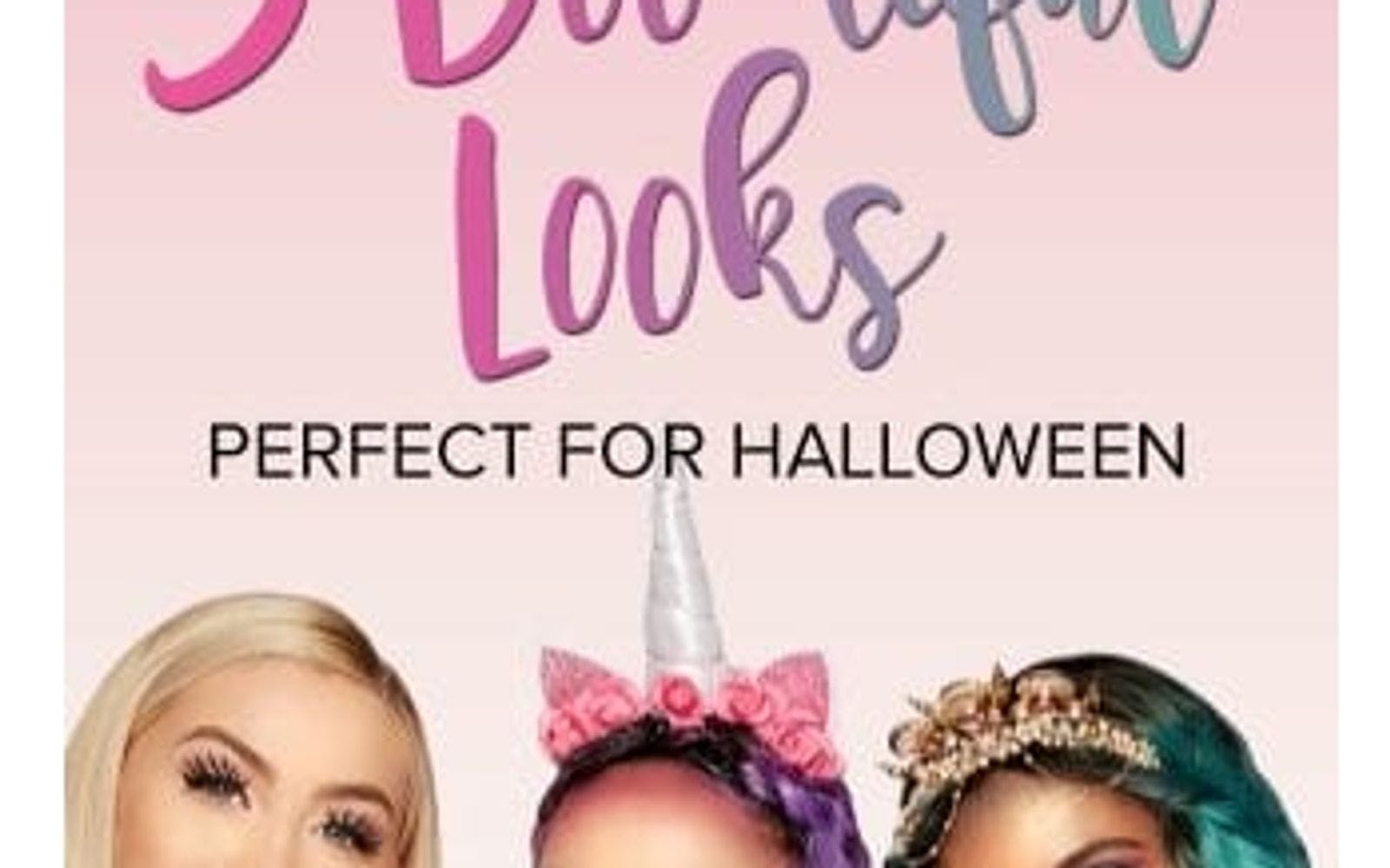 Skjermbilde av nyhetsbrev om Halloween-makeup